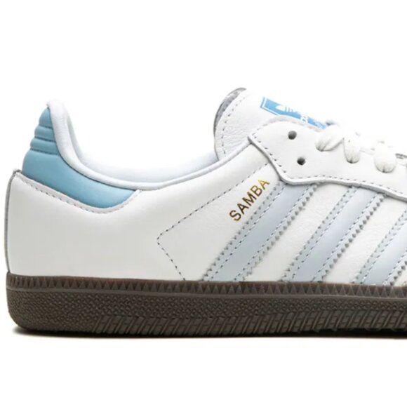 Samba OG "White / Halo Blue" M 7 W 8 - Picture 2 of 6